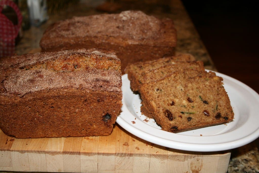 Zucchini Bread with Whole Spelt Flour