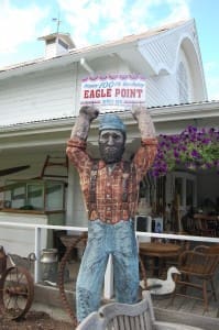 100th Anniversary of Eagle Point says the old lumberjack