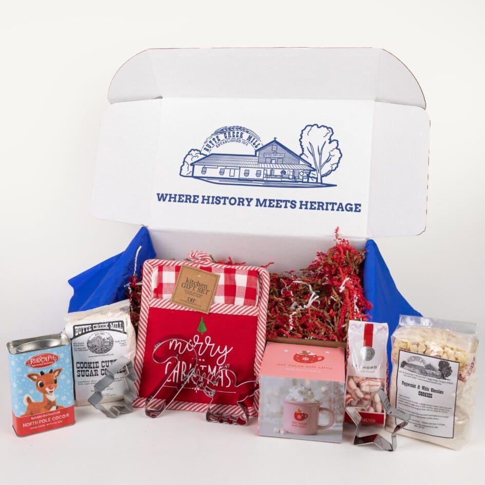 Gift Box Candy Cane Lane